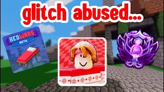BaconIsCloned GLITCH ABUSED in RANKED... (Roblox Bedwars)