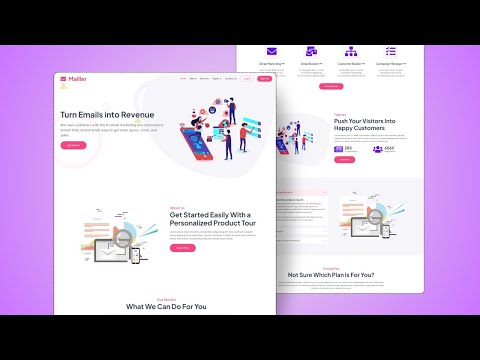 Multipage Responsive Business Website Template || HTML, CSS & JS