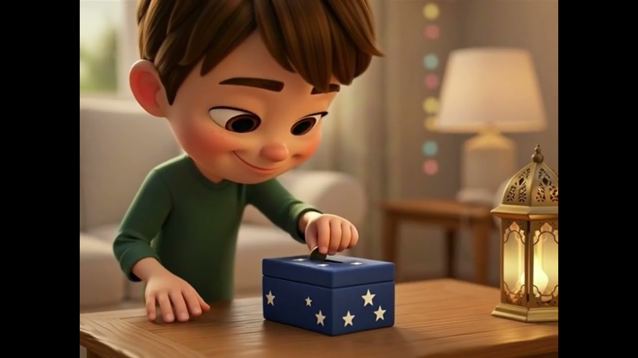 حصّالة قاسم… صدقة صغيرة وأجر كبير #الصدقة#رمضان#تعليم_الاطفال#تربية_اسلامية#قصص_اسلامية#تعليم_القيم