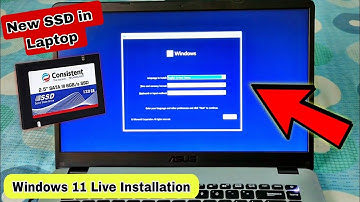 How to install Windows 11 in SSD after installing new SSD in Laptop