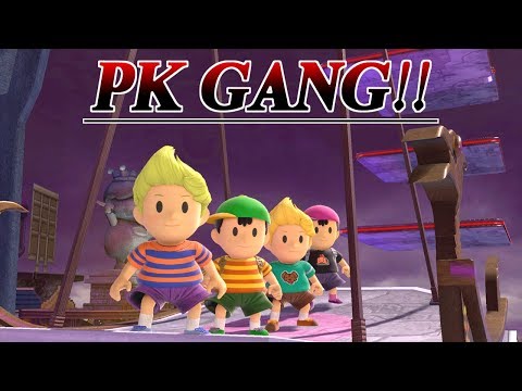 PK GANG Super Smash Bros Ultimate Lucas Ness Community Montage