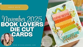 BOOK Lovers Are Going Crazy For Die Cut Cards!