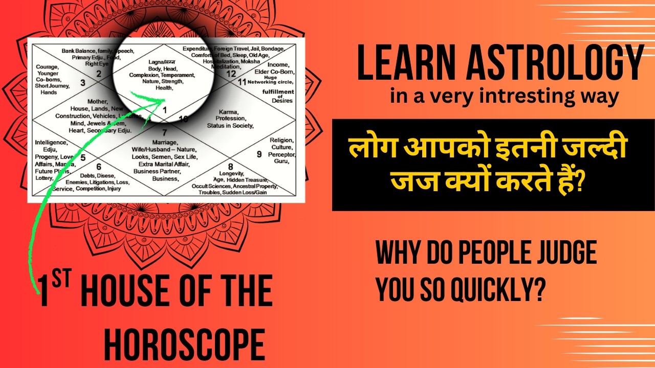 Learn all about 1st House in Vedic Astrology/Self /Soul Purpose Karma#youtube #learning # #astrology