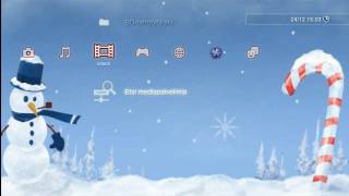 PSN Holiday Dynamic Theme HD VIDEO