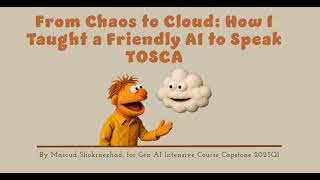 From Chaos to Cloud: How I Taught a Friendly AI to Speak TOSCA