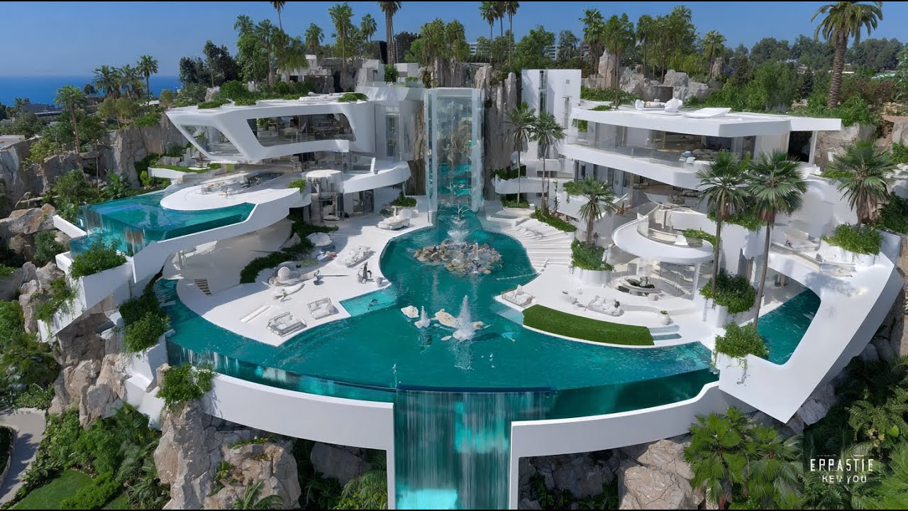 The Infinity White Mansion – Spain’s $210M Ultra-Modern Luxury Estate 🇪🇸