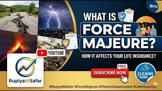 Force Majeure in Insurance Explained! 🛡️#insurance #tips #finance #forcemajeure #shorts #policyfacts