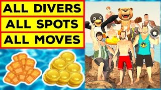 HOW TO GET EVERY DIVER/TRICK/LOCATION IN FLIP DIVING!!! 100% COMPLETE Hack/Cheat/mod Wealth