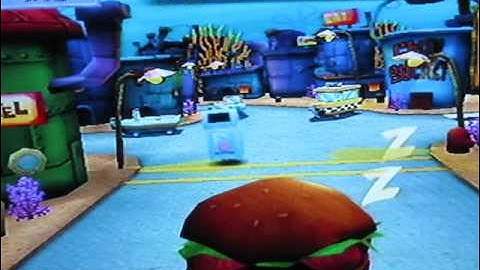 Spongebob Creature from the Krusty Krab Walkthrough Part 12:Super Sized Patty Chase