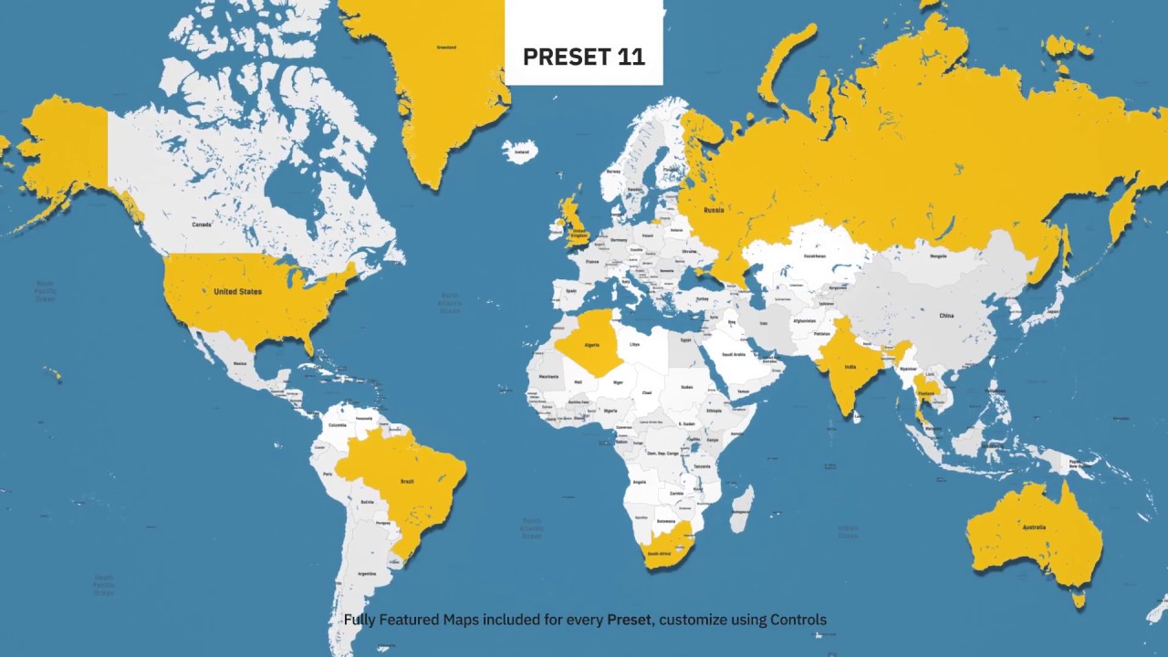 The Complete World Travel Map ToolKit by framestore Hive YouTube