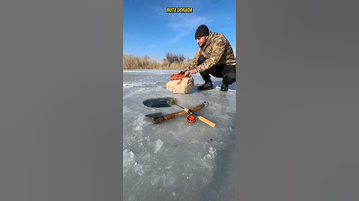 ¡ESTE HOMBRE VA A PESCAR EN UN LAGO CONGELADO Y LO QUE ENCUENTRA BAJO EL HIELO TE DEJARÁ HAMBRIENTO!