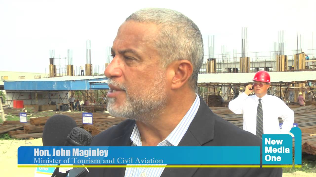 Minister of Tourism and Civil Aviation Hon. John Maginley