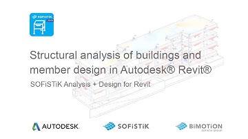 SOFiSTiK Analysis + Design for Revit