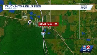 16-year-old pedestrian killed crossing Wildwood road