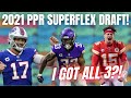 PPR Superflex Draft! HEAVY QB Approach! Cook, Mahomes AND Josh Allen?! FANTASY FOOTBALL 2021 (Sept.)