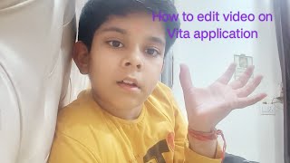 How to edit video on Vta application || Gauransh ||••• screenshot 4