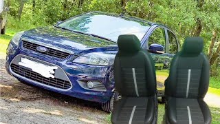 Форд фокус  Ford focus  Установка сидений на 