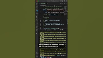 [Shorts for Devs] Upload secret files to github workflow