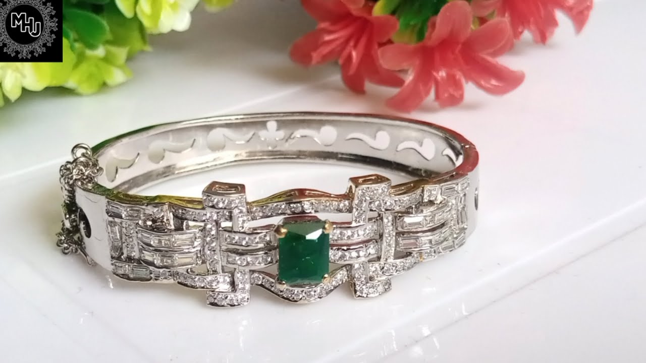 New Bracelet Design || Handmade Jewellery || Gold And Silver Bracelet ...