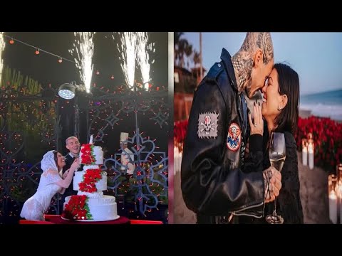 When Travis Barker proposed to Kourtney Kardashian the enormous diamond ring he gave her caught many
