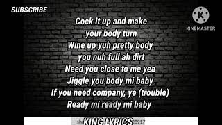 Popcaan ft Burna Boy aboboyaa (lyrics video) #burnaboy #popcaan #trending