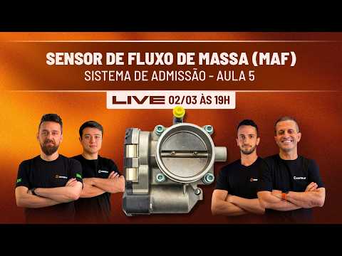 Sistema de Admissão: Sensor de Fluxo de Massa (MAF) - Aula 5