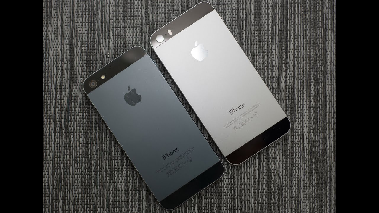 Iphone 5 black vs iphone 5s black