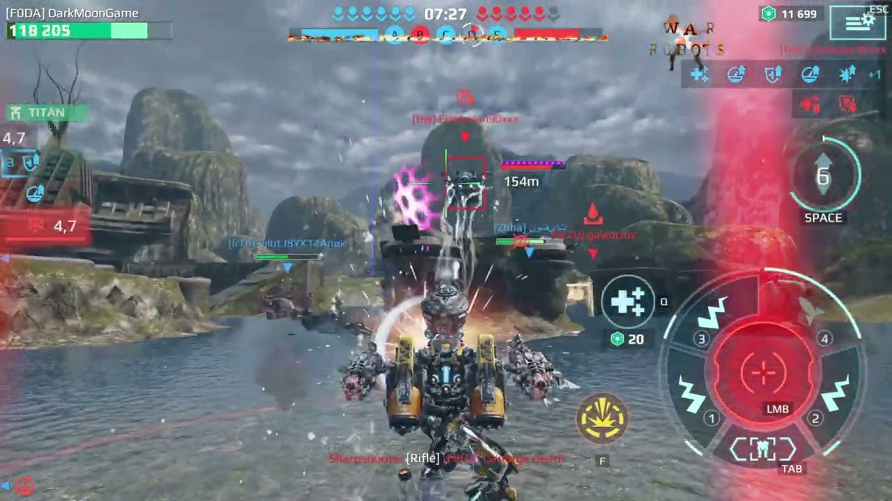 WR Baihu Luchador The Titan Slayer with Triple Kill and 3 Titan Slayer -Baihu Lutador O Exterminador
