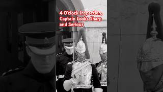 4 O’clock Inspection, Captain Looks Sharp and Serious #kingsguard #horseguards