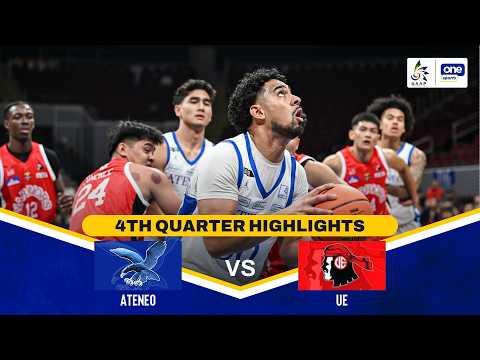 ATENEO vs UE | 4TH QUARTER HIGHLIGHTS | UAAP SEASON 89 MEN’S BASKETBALL