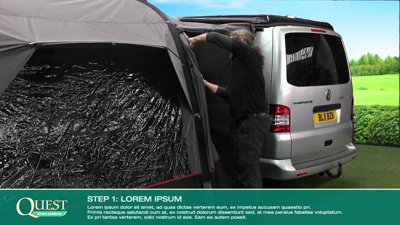 Westfield Aquila 320 Inflatable Drive Away Campervan Awning - 2016 RRP £599.99