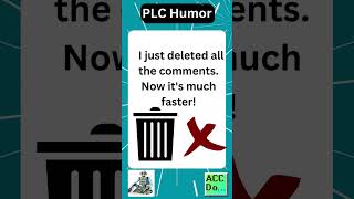 PLC optimize code...