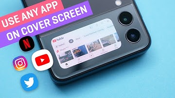 Samsung Galaxy Z Flip 3 / Z Flip 4 COVER SCREEN hack SamSprung TooUI