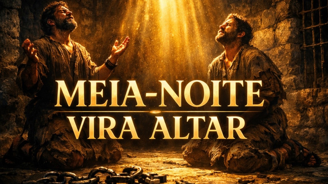 Meia-Noite Vira Altar - Louvor e Adoração | Paulo e Silas