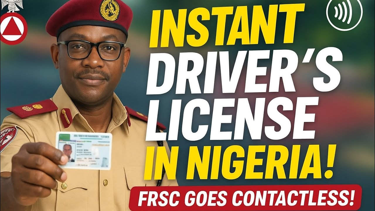 Frsc Driver License Form.pdf FRSC Drops Major Upgrade : Contactless Driver’s License Now a Reality ...