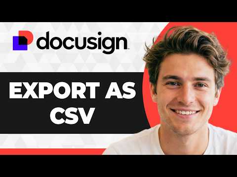 How to Export Envelopes as CSV in DocuSign (Working 2026 Guide)