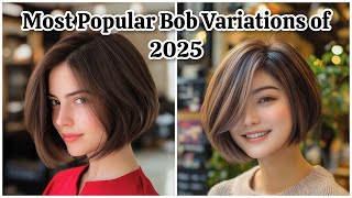 Hottest Bob Haircut Trends for 2025 | Bob Haircut | Short bob | Wavy Bob | Curly bob