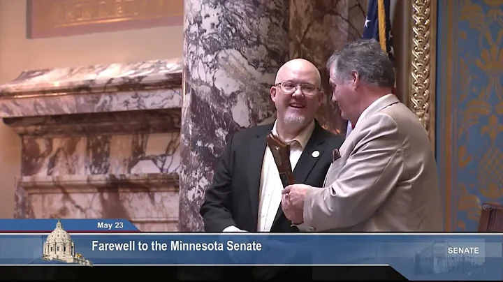Senator Jason Isaacson Says Farewell to the Minnes...