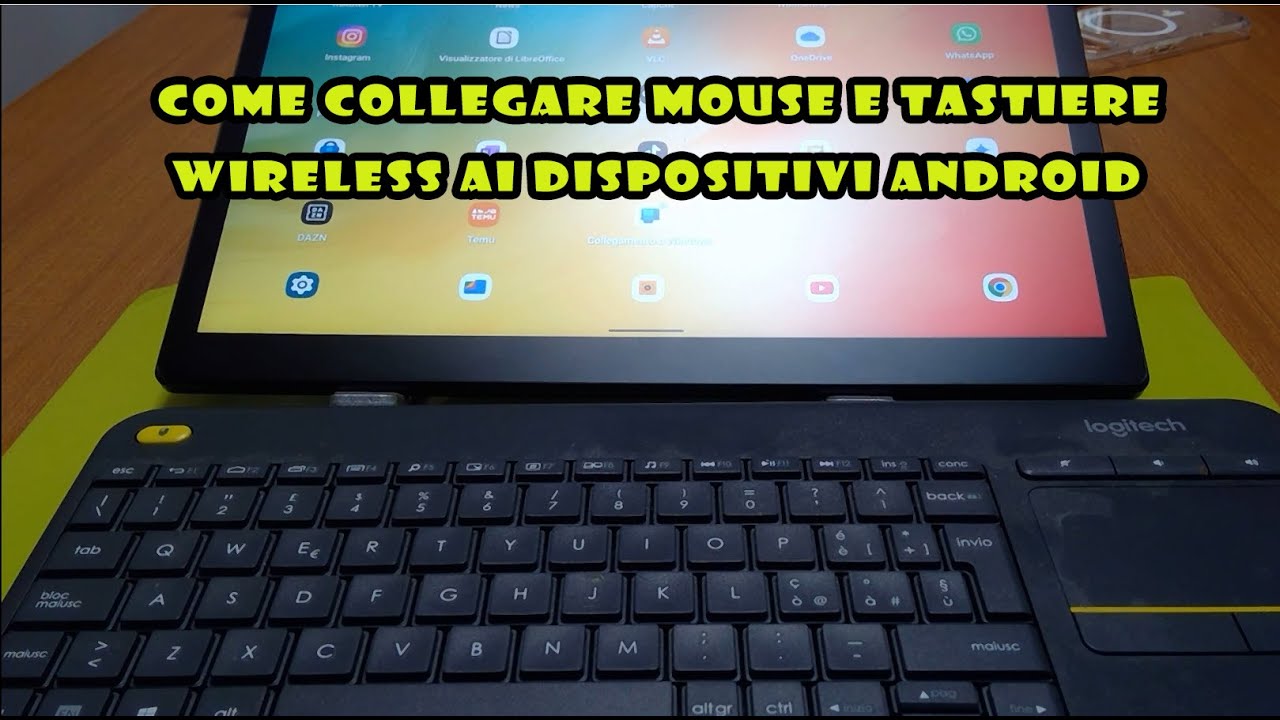 Come collegare mouse e tastiere wireless a smartphone e tablet Android