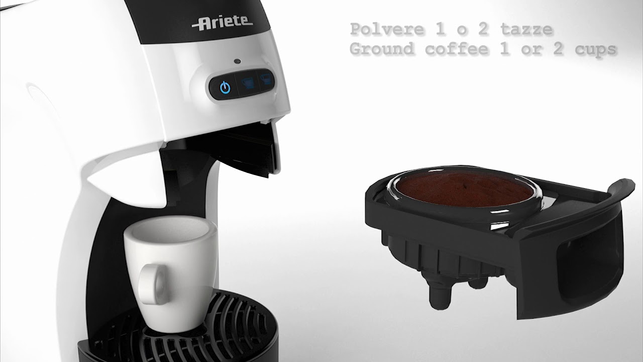 Macchina caffè Ariete - YouTube