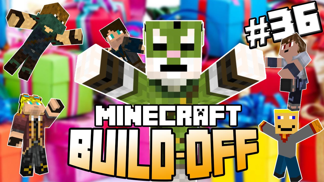 Minecraft Build Off #36 - CADEAUTJES VOOR HARM!