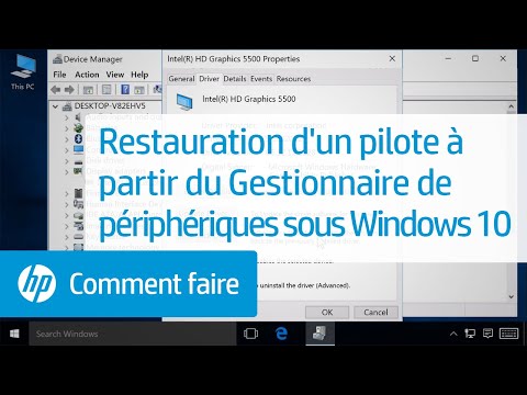 Vidéo: Comment Restaurer Le Gestionnaire De Périphériques