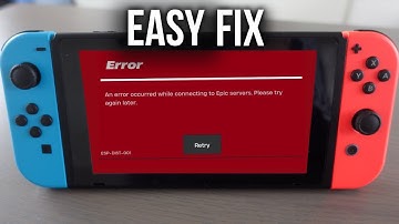 How To Fix Fortnite Error ESP-DIST-001 On Nintendo Switch