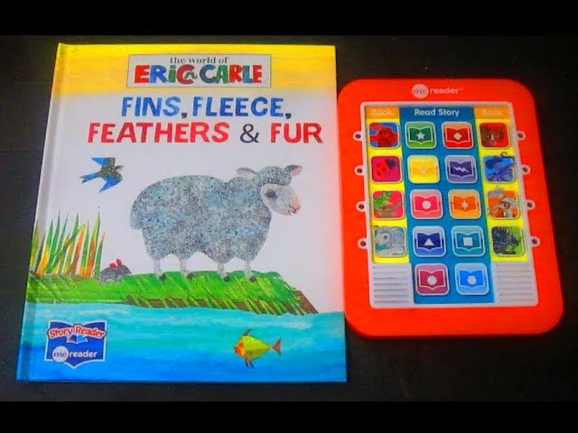 MeReader ERIC CARLE Fins Fleece Feathers & Fur 
