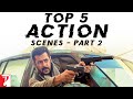 Top 5 Action Scenes - Part 2 | Chase Sequences | Hrithik, Tiger, Salman, Katrina, Aamir, Abhishek