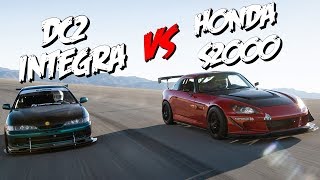 Acura Integra vs. Honda S2000 | Driver Battles