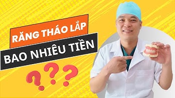 Răng tháo lắp gía rẻ