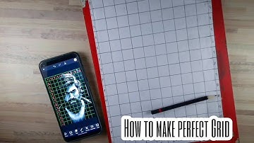 How to make perfect Grid for perfect Outline in A4 Size paper | Beginners see this video Carefully