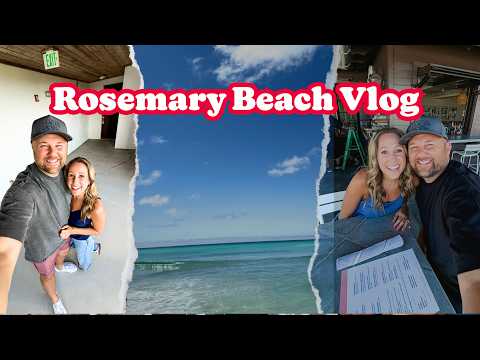 Our Anniversary Trip to Rosemary Beach, Florida 🌴 | Exploring 30A, Beach Days & Date Nights