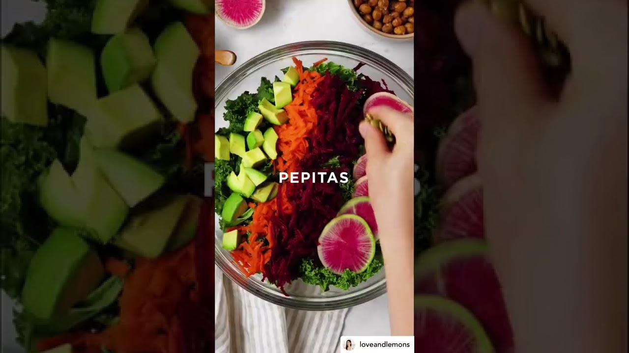 Beautiful Kale Salad 🥗 by Love & Lemons 